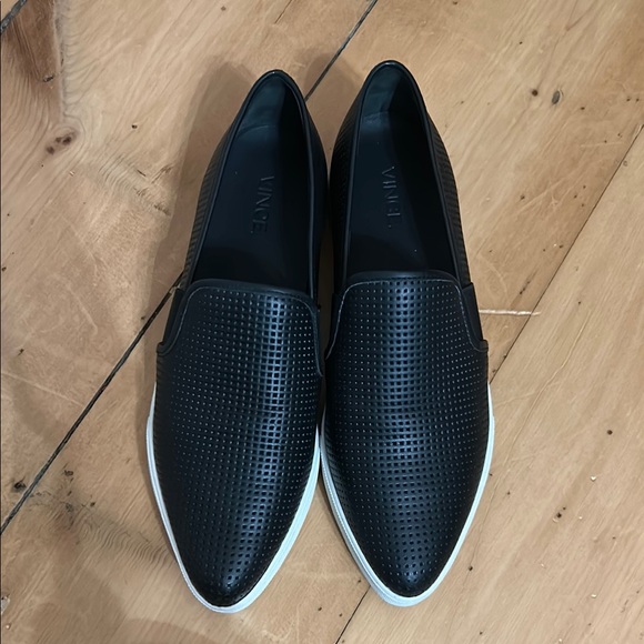 Vince Shoes - Vince Black Slip-On Shoes